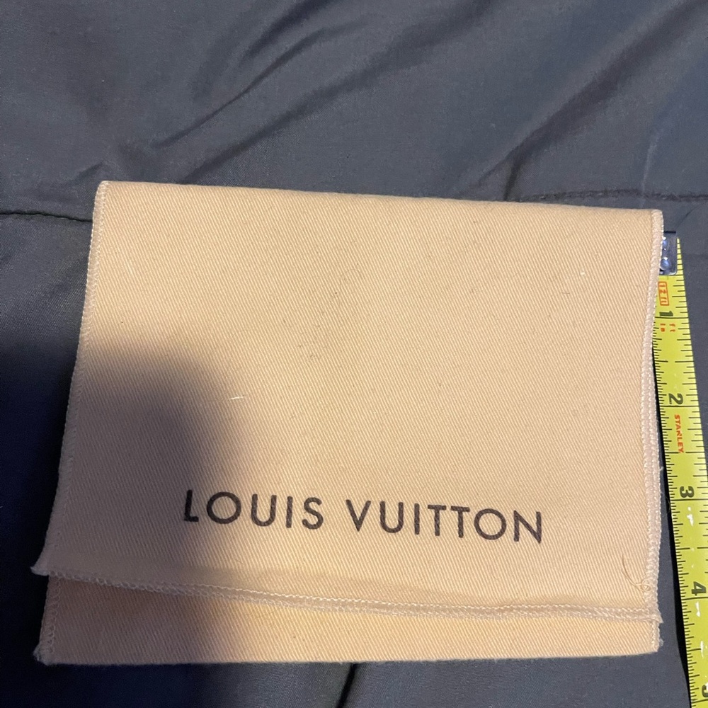 Louis Vuitton Beige Canvas Dust Pouch